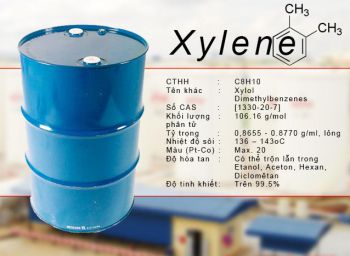 Xylene - Dung môi pha keo